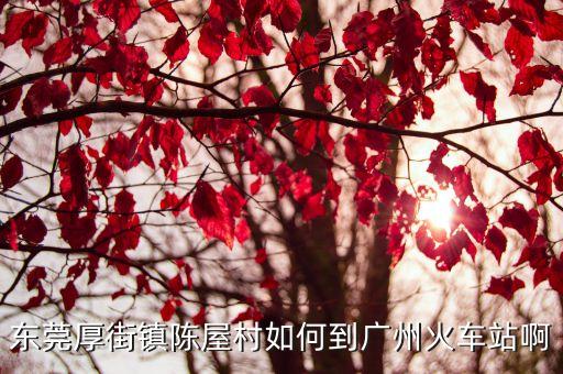 東莞陳屋到南城的高鐵站規劃，陳屋到南城車站要多少公里