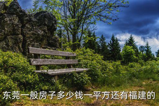 東莞茶山首府房價，東莞一般房子多少錢一平方還有福建的