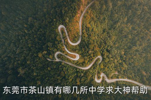 東莞市茶山鎮(zhèn)有哪幾所中學(xué)求大神幫助