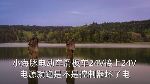 小海豚電動車滑板車24V接上24V電源就跑是不是控制器壞了電