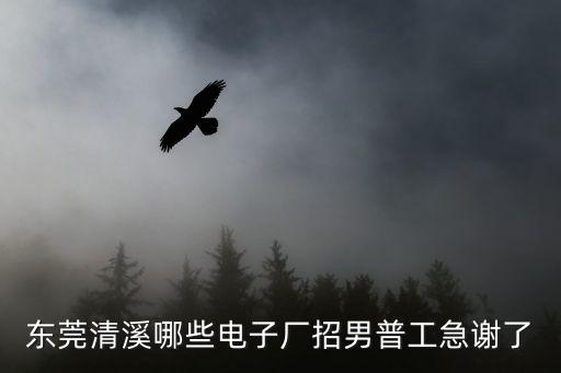 東莞清溪南山園招工信息，現(xiàn)在清溪有那個電子廠招烙鐵 手的 本人急聘