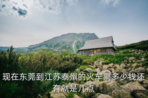 現(xiàn)在東莞到江蘇泰州的火車票多少錢還有就是幾點(diǎn)