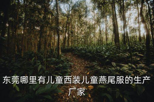 東莞哪里有兒童西裝兒童燕尾服的生產廠家
