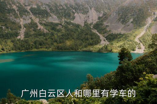 廣州駕馭學車白云區人和，廣州白云區人和哪里有學車的
