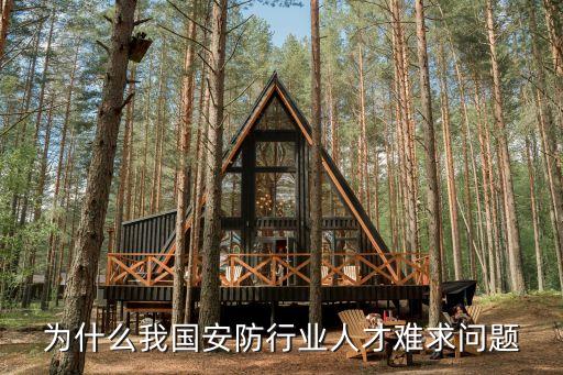 深圳安防人才，為什么我國安防行業人才難求問題