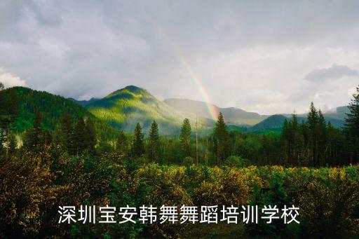 深圳寶安韓舞舞蹈培訓(xùn)學(xué)校