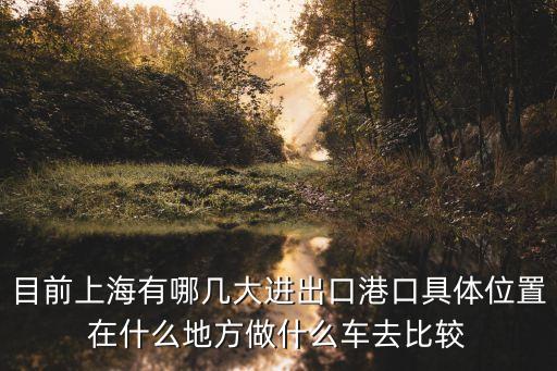 上海市進出口國家，2010上海外貿進出口總額多少美元