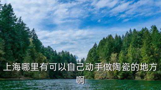 上海哪里有可以自己動(dòng)手做陶瓷的地方啊