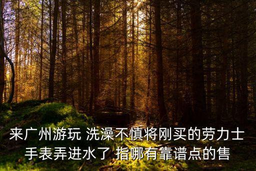 來廣州游玩 洗澡不慎將剛買的勞力士手表弄進水了 指哪有靠譜點的售