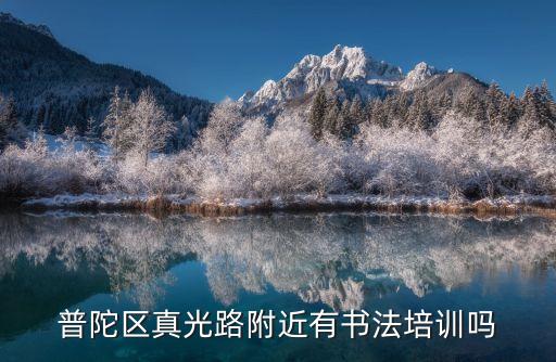 普陀區(qū)真光路附近有書法培訓嗎