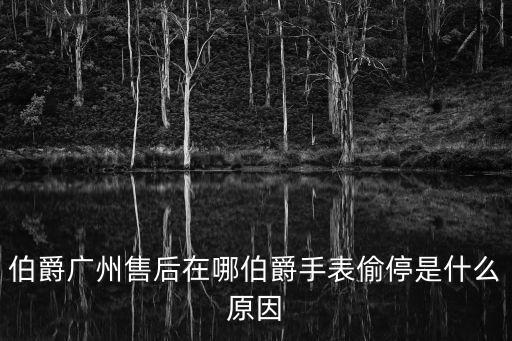 伯爵廣州售后在哪伯爵手表偷停是什么原因