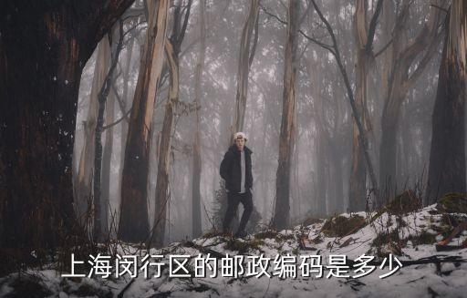 上海閔行區的郵政編碼是多少
