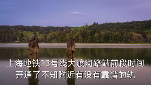 上海地鐵13號線大渡河路站前段時間開通了不知附近有沒有靠譜的軌