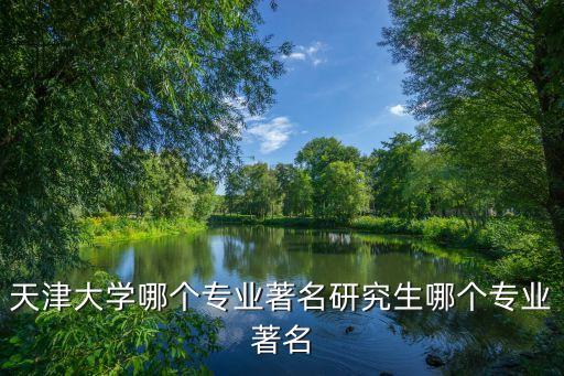 天津大學(xué)研究生，天津大學(xué)哪個(gè)專業(yè)著名研究生哪個(gè)專業(yè)著名