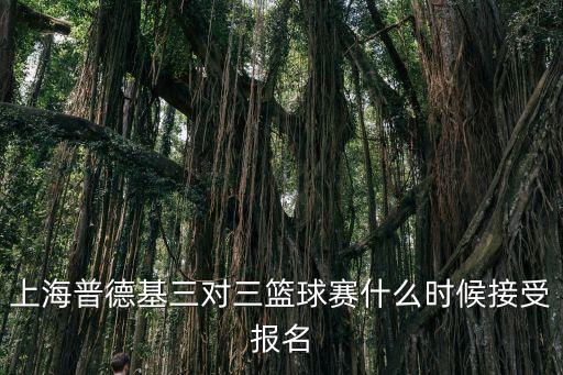 上海市3v3籃球賽，上海3V3比賽18歲組