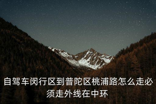 上海市閔行區桃浦路，想知道 上海市 浦東新區桃浦路 在哪