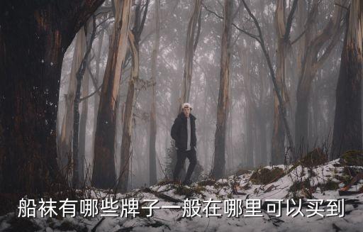 船襪有哪些牌子一般在哪里可以買到