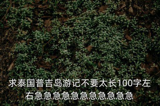 泰國游記，泰國旅游記作文主要內(nèi)容