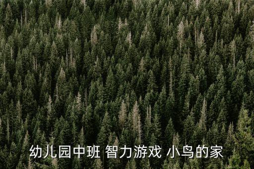 中班益智游戲教案，求一份中班益智游戲教案不要教具的好玩點的