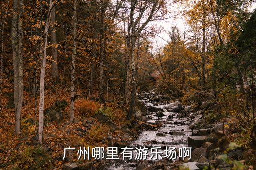 廣州哪里有游樂場啊