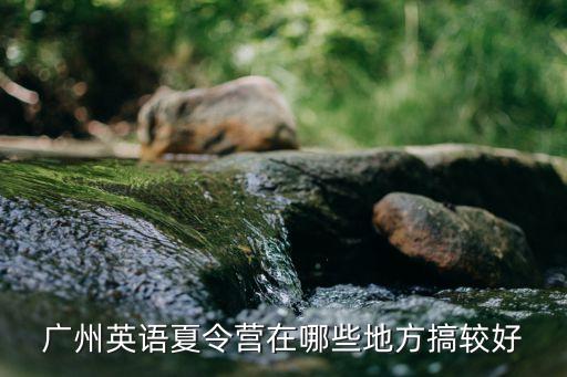 廣州小朋友英語(yǔ)夏令營(yíng)，廣州最好的英語(yǔ)夏令營(yíng)