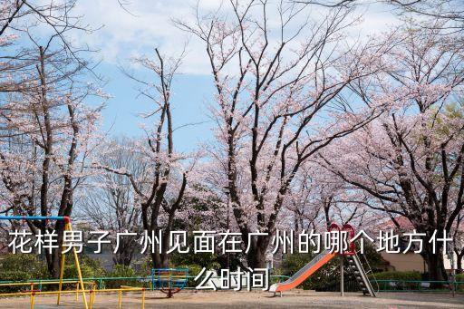 花樣男子廣州見面在廣州的哪個地方什么時間