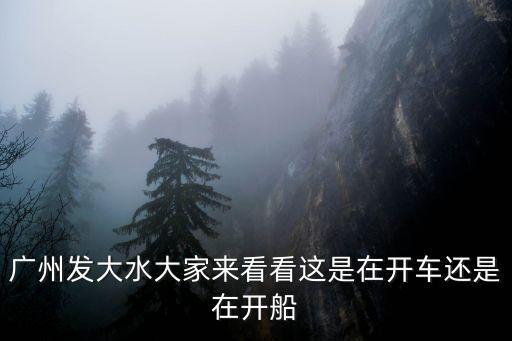 2020廣州水浸黑點，廣州的水浸車哪里最多
