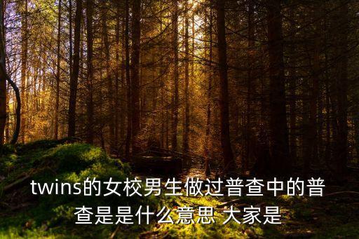 女校男生，女校男生是那對組合唱的