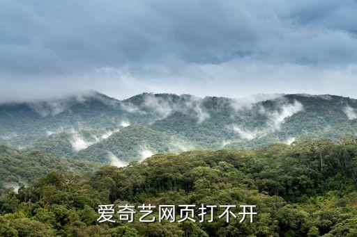 愛奇藝網頁打不開