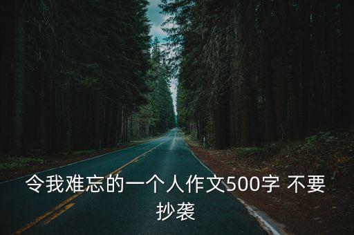 我最難忘的一個人，難忘的那個人600字 要有側面描寫 標清側面描寫