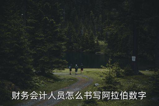 會計數字書寫，會計數碼字書寫是什么