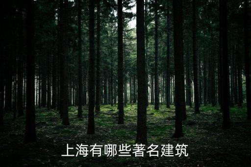 上海市特色建筑排名榜，上海最有名建筑是什么