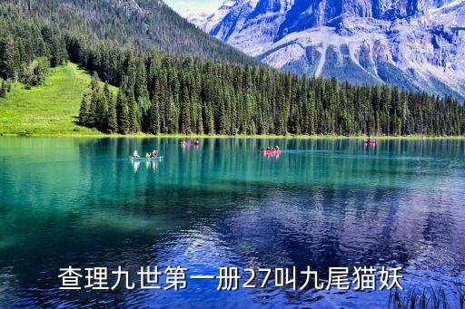 查理九世九尾靈貓，第一季查理九世27冊叫什么名字