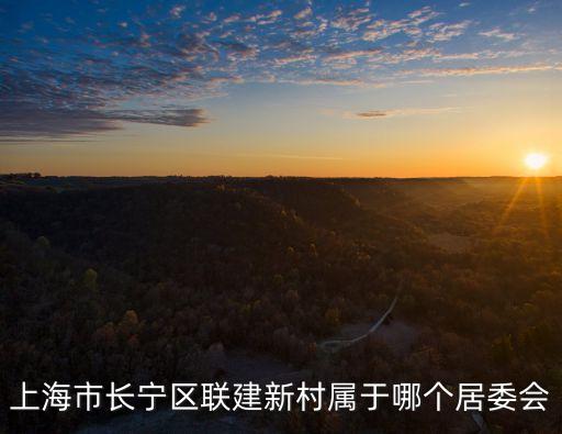 上海市長(zhǎng)寧區(qū)聯(lián)建新村屬于哪個(gè)居委會(huì)