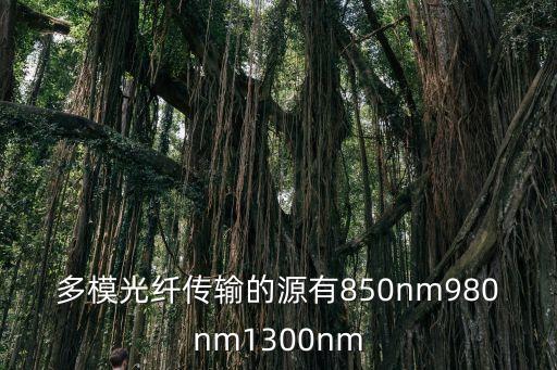 多模光纖傳輸的源有850nm980nm1300nm