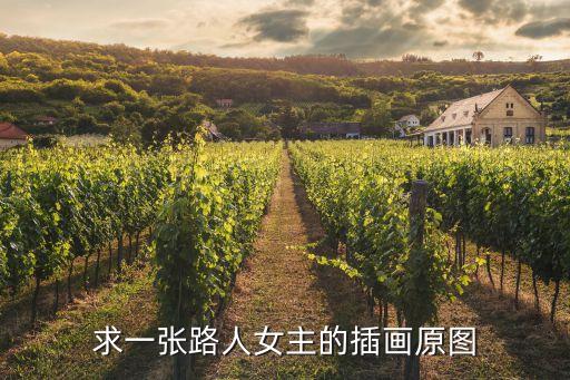 波島出海，求一張路人女主的插畫原圖