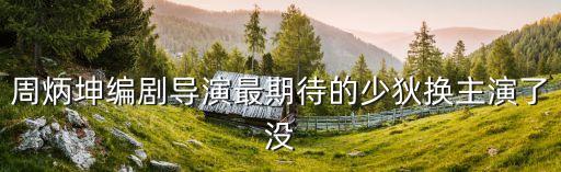 周炳坤，周炳坤編劇導演最期待的少狄換主演了沒