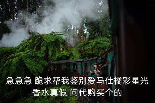 橘彩星光，急急急 跪求幫我鑒別愛馬仕橘彩星光香水真假 問代購買個的
