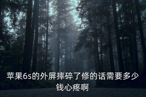 廣州市群力工廠店，蘋果iphone6s屏幕很容易碎嗎蘋果6p屏幕摔碎能保修嗎