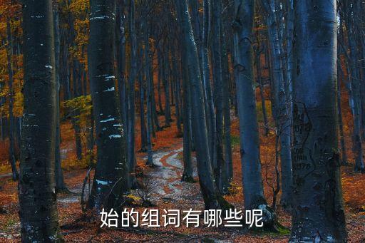 始的組詞有哪些呢