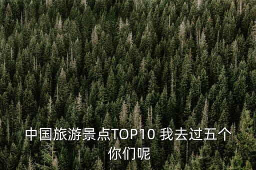 中國旅游景點TOP10 我去過五個 你們呢