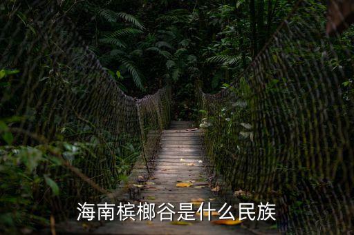 海南檳榔谷是什么民族