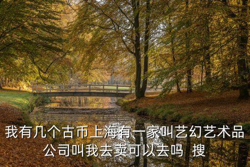 上海市藝幻傳媒，我有幾個古幣上海有一家叫藝幻藝術品公司叫我去賣可以去嗎  搜