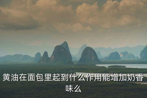 面包黃油，學西點做面包的時候要用什么樣的黃油比較好