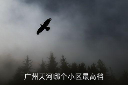 廣州廣業大廈最好的小區，廣州市最高檔的小區在哪里