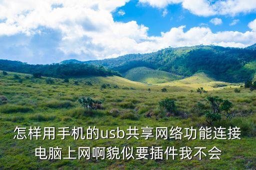 usb網(wǎng)絡(luò)共享，什么是usb共享網(wǎng)絡(luò)