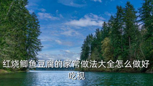 紅燒鯽魚豆腐的家常做法大全怎么做好吃視