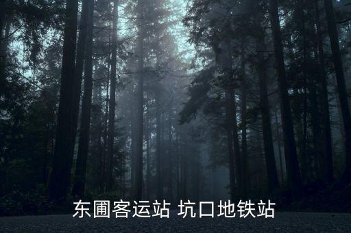 東圃客運(yùn)站 坑口地鐵站