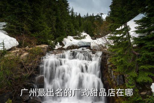 廣州最出名的廣式甜品店在哪