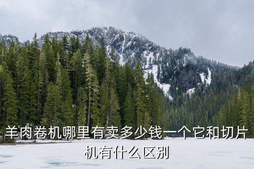 廣州肥牛羊肉切卷機報價，羊肉卷機哪里有賣多少錢一個它和切片機有什么區別